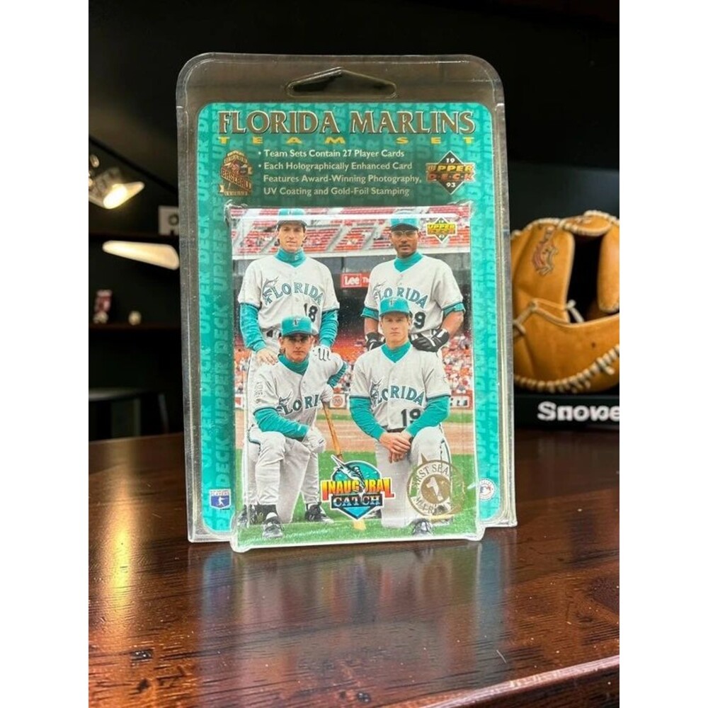 1993 Upper Deck Florida Marlins Inaugural Catch First Season Team Set Sealed